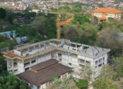 Membangun Masa Depan Riset dan Teknologi, Pembangunan Gedung L-SSIT Universitas Udayana Capai Progres 47,11%