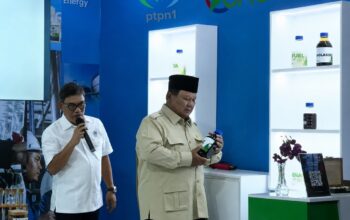 Perkuat Ketahanan Pangan dan Energi Nasional, Presiden Prabowo Tinjau Hilirisasi Bioetanol PTPN I (Persero), Subholding Perkebunan Nusantara