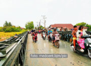 Jembatan Sementara Saka Harang Kembali Dibuka