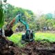 Kolam Taman Kamboja Banjarmasin Kembali Dikeruk untuk Retensi Air