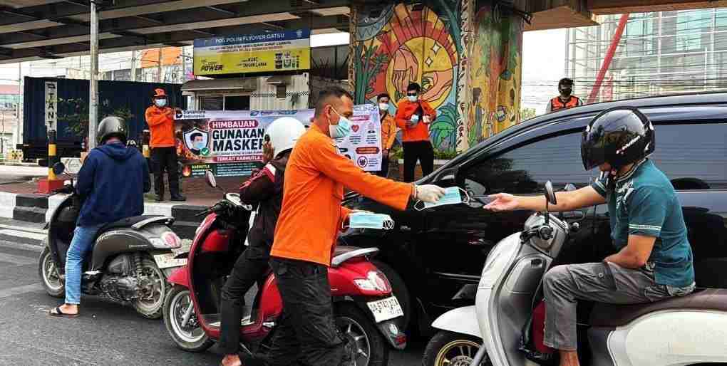 Pemko Banjarmasin Siagakan 3 Posko dan Bagikan 4.200 Masker Antisipasi Dampak Karhutla
