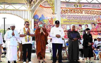 Doa Bersama Enam Agama Warnai 500 Tahun Banjarmasin