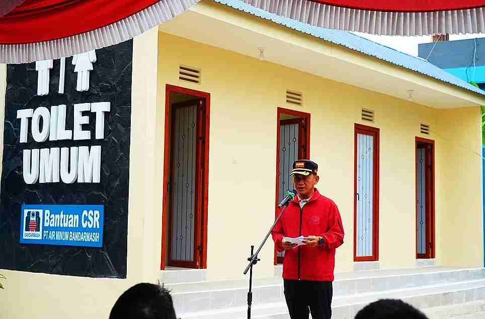 Wali Kota Resmikan Toilet Umum bagi Warga Sungai Baru