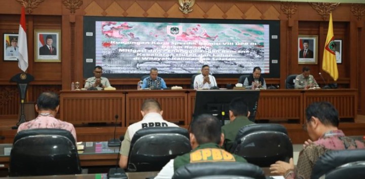 Komisi VIII DPR RI Kunjungan Spesifik dalam Rangka Mitigasi dan Penanggulangan Bencana Karhutla