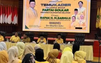 Konsolidasi Kader Partai Golkar Kalsel, Dihadiri Sekjen DPP Sarmuji