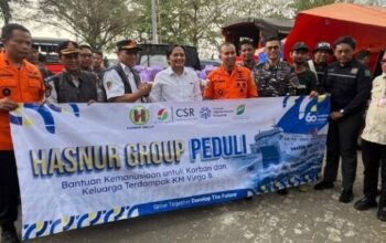 Keluarga Korban KM Virgo Transport 8,Memperoleh Bantuan Hasnur Group 