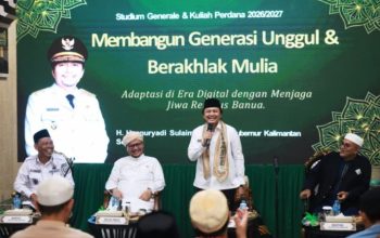 Mahasiswa Baru IAI KHAS Al-Arsyadi Terim Kuliah Perdana Wagub Kalsel