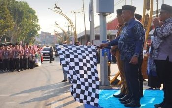 Wakil Bupati Tanah Laut Melepas Peserta Pawai Ta’aruf Tingkat Kabupaten Tahun 2026