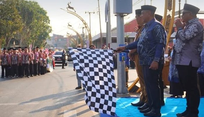 Wakil Bupati Tanah Laut Melepas Peserta Pawai Ta’aruf Tingkat Kabupaten Tahun 2026