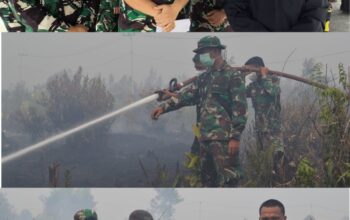 8 KAPENDAM XXII/TB Pantau Kondisi Satgas dan Pemadaman Karhutla 8 KAPENDAM XXII/TB Pantau Kondisi Satgas dan Pemadaman Karhutla