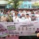 Cegah Dampak Asap Karhutla, Dandim 1011/KLK Bersama Pemkab Kapuas Bagikan Masker Lewat Program WASPADA ISPA