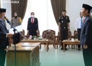 Selamat Riyanto Resmi Jadi Sekda Batola, Bupati Minta Segera Kawal RPJMD