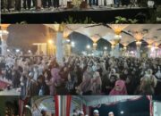 Ribuan Jamaah Padati Halaman Masjid Agung Al Mukaram Kapuas