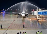 Warna Baru Penerbangan Kuala Lumpur – Banjarmasin, Bandara Internasional Syamsudin Noor Sambut Batik Air Malaysia