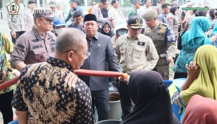 Kemarau Panjang, Pemkab Batola Andalkan Water Treatment Atasi Air Asin