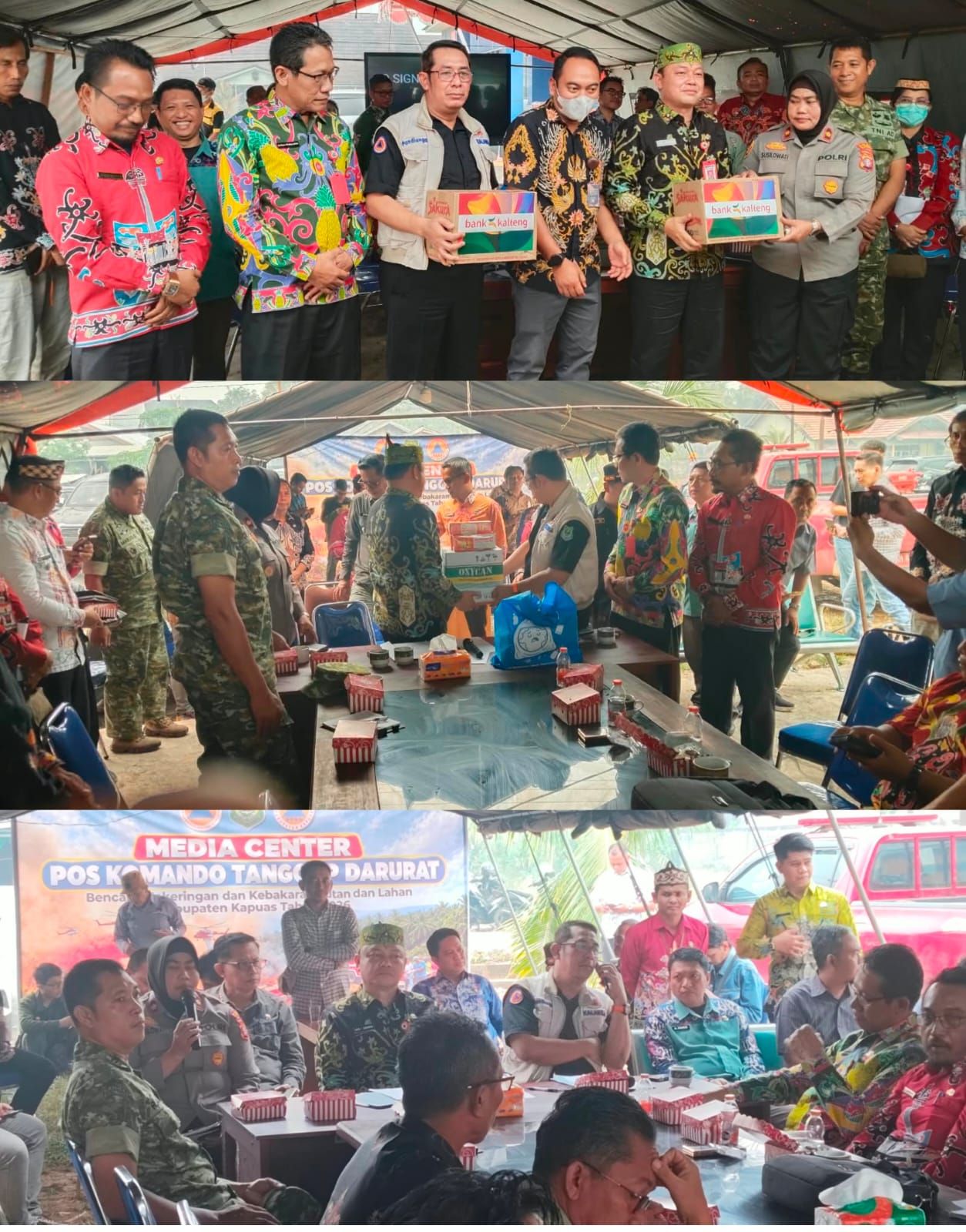 Evaluasi Karhutla Terus di Intensifkan Rencakan Bangun Sumur Bor Multifungsi Sebagai Sumber Mata AIR