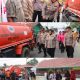 Tangani Dampak Kekeringan, Kapolres & BPBD Kapuas Salurkan Bantuan Air Bersih ke Desa Sei Asam