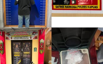 Lima Paket Sabu 25,11 Gram Disita, Polisi Amankan Pria di Kapuas