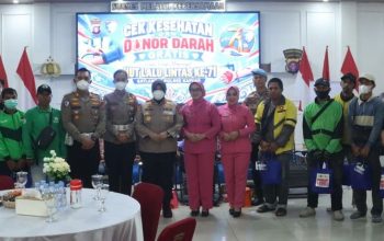 Hari Lalu Lintas Bhayangkara ke-71, Polres Kapuas Gelar Donor Darah dan Pengobatan Gratis