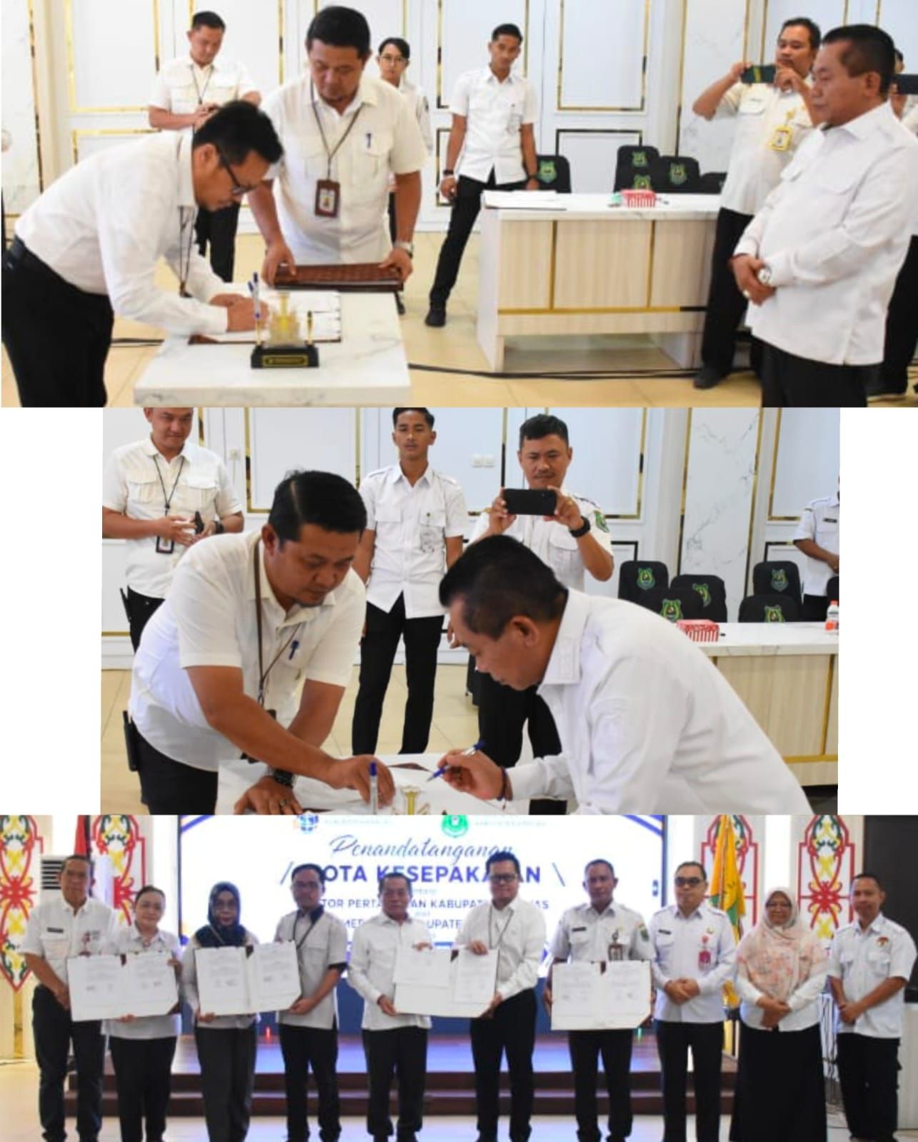 Pemkab Kapuas & Kantor ATR‑BPN Tandatangani Nota Kesepahaman, Sinergikan Pengelolaan Aset Pertanahan Daerah