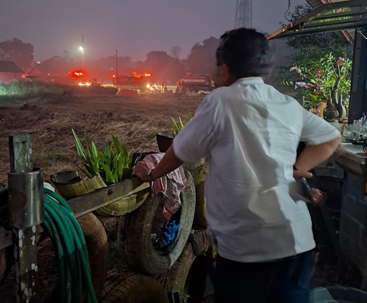 Kabut Asap Ditetapkan Bencana Nasional: Bupati Wiyatno Turun Langsung Pantau Karhutla di Kapuas Hilir, Tegas Larang Pembakaran Lahan