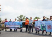 KAI Bandara Sosialisasikan Keselamatan Perjalanan Kereta Api di Perlintasan Sebidang Wates