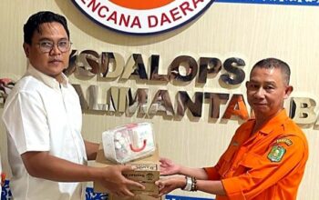 PTPN Group melalui PTPN IV Regional V Salurkan Bantuan untuk Mendukung Penanganan Karhutla di Kalimantan