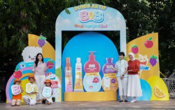B&B menghadirkan rangkaian personal care Formulated for Kids untuk anak aktif  dan wangi seharian.