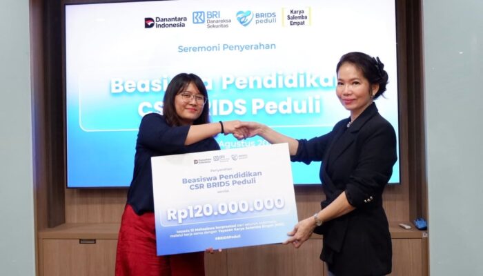 Investasi pada Pendidikan Tinggi, BRI Danareksa Sekuritas Konsisten Dukung Generasi Masa Depan melalui Pemberian Beasiswa Berkelanjutan