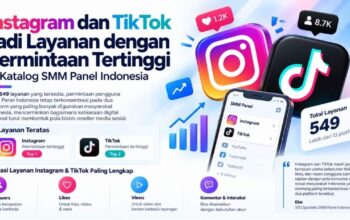 Instagram dan TikTok Jadi Layanan dengan Permintaan Tertinggi di Katalog SMM Panel Indonesia