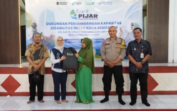Dorong Inklusi & Kemandirian, PT Pelindo Sinergi Lokaseva Latih dan Bantu Disabilitas Netra di Semarang