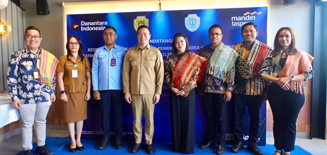 Bank Mandiri Taspen Dorong Digitalisasi Retribusi dan Transaksi Pedagang Pasar Kota Kupang