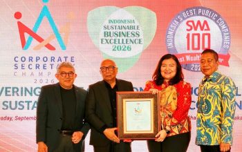 Dorong Keuangan Berkelanjutan, Bank Raya Raih Indonesia Sustainable Business & ESG Excellence Award 2026