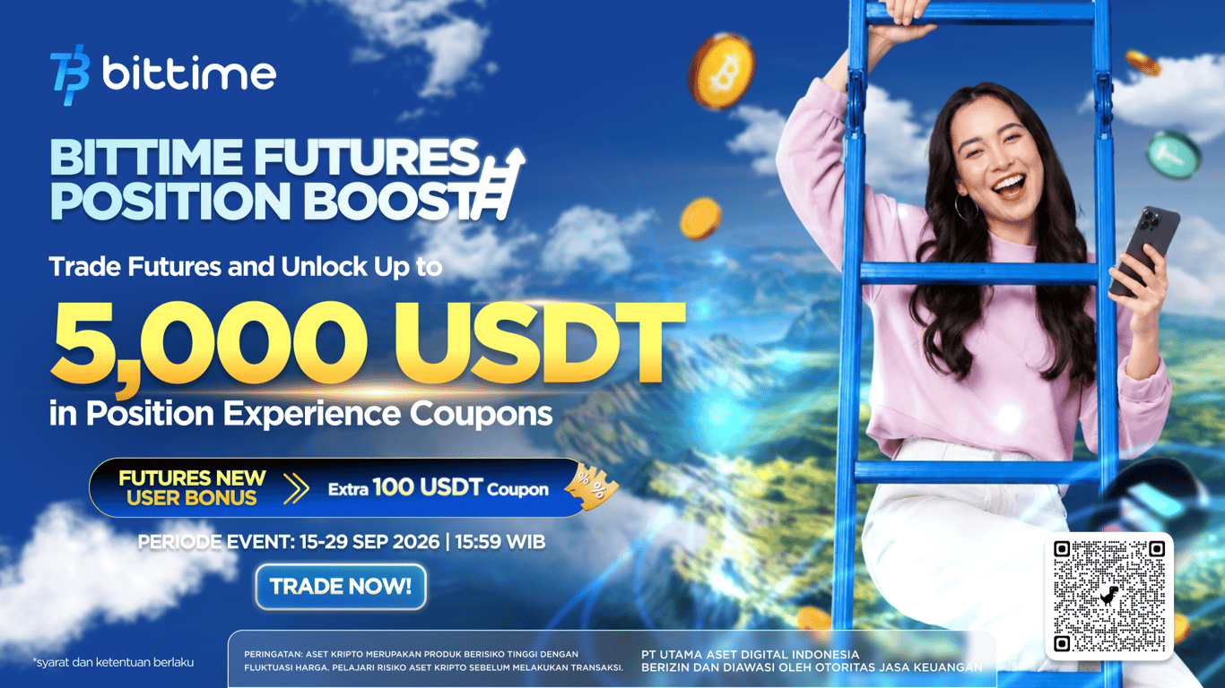 Bittime Perluas Akses Futures Melalui Program Position Boost