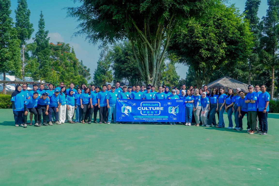 BRI BO Pantai Indah Kapuk Gelar BRILiaN Culture Festival di Bogor, Perkuat Implementasi Budaya Kerja