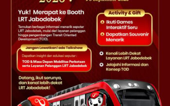 LRT Jabodebek Hadir di KAI Expo 2026, Kenalkan Layanan hingga Potensi Ekosistem Stasiun