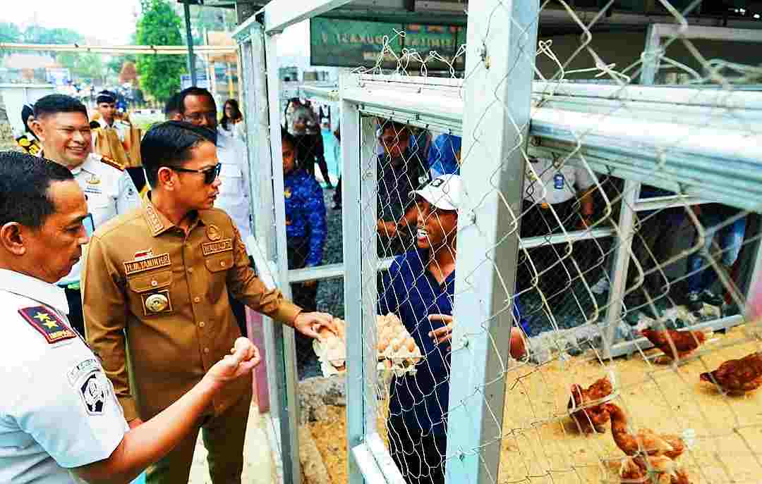 Karya Warga Binaan Lapas IIA Banjarmasin Tuai Pujian dari Wali Kota