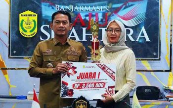Wali Kota Serahkan Apresiasi bagi Pemenang Karya Visual 5 Abad Banjarmasin