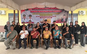 Bupati Kapuas Salurkan Bantuan untuk Warga Terdampak Kekeringan dan Karhutla di Mantangai