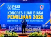 Hasnuryadi Pimpin Kembali PSSI Kalsel,Kembangkan Potensi dan Pembinaan