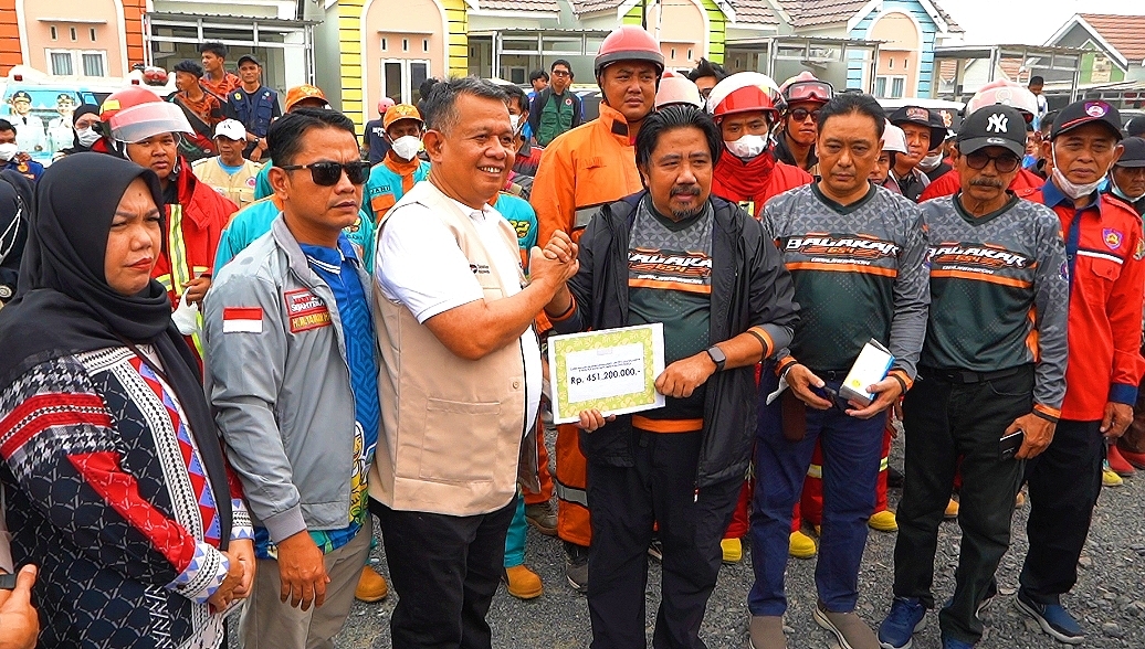 Banjarmasin Salurkan Bantuan Rp451,2 Juta untuk Relawan Karhutla