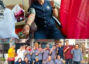 Ketua IWO Kalteng Ikut Donor Darah Meriahkan HUT IPJI ke 27 Tahun
