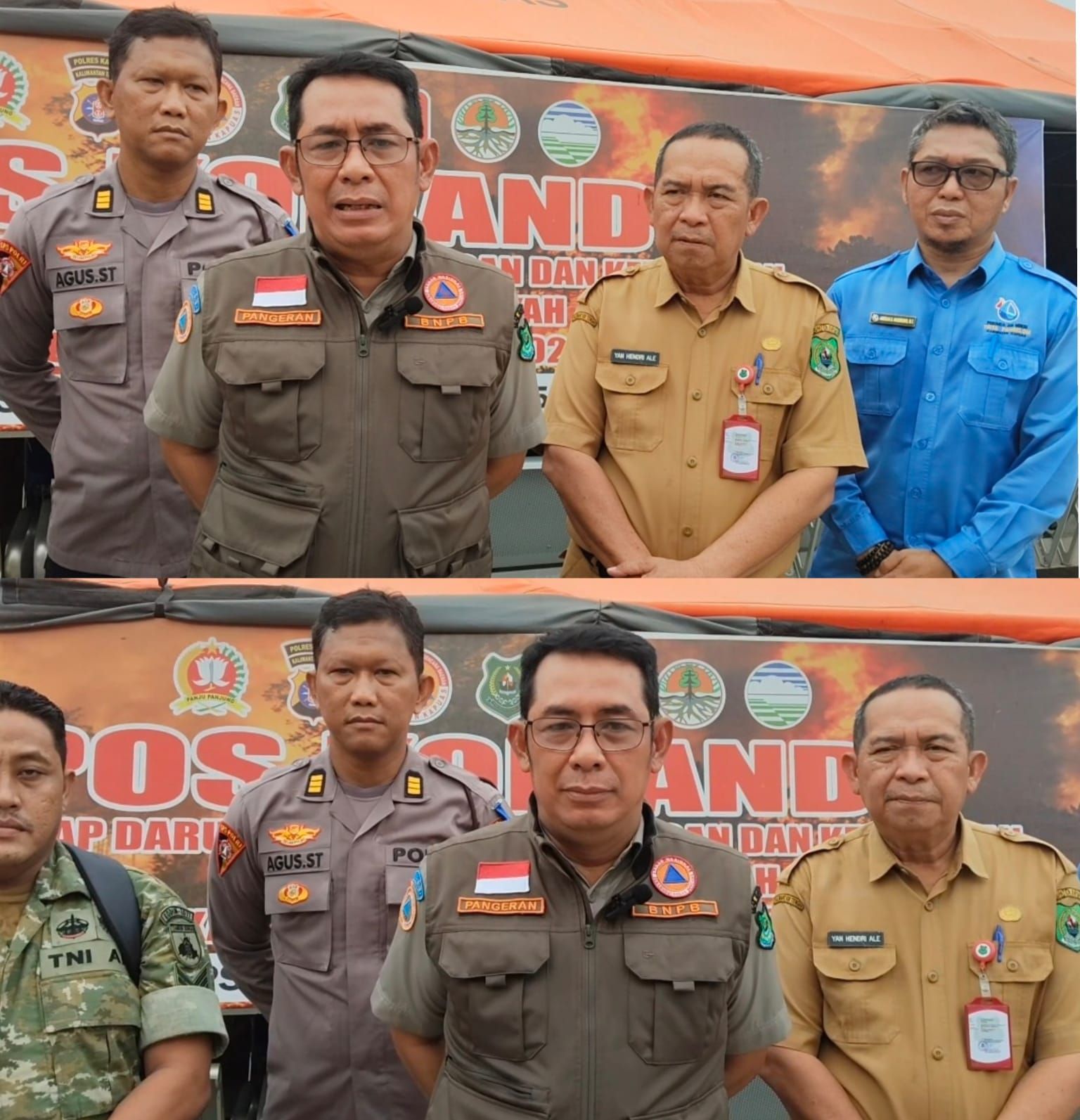 Usai Pelaksanaan Rapat Evaluasi Kondisi Karhutla Kalaksa BPBD sampaikan  Himbauan Penting Bagi Masyarakat Kabupaten Kapuas