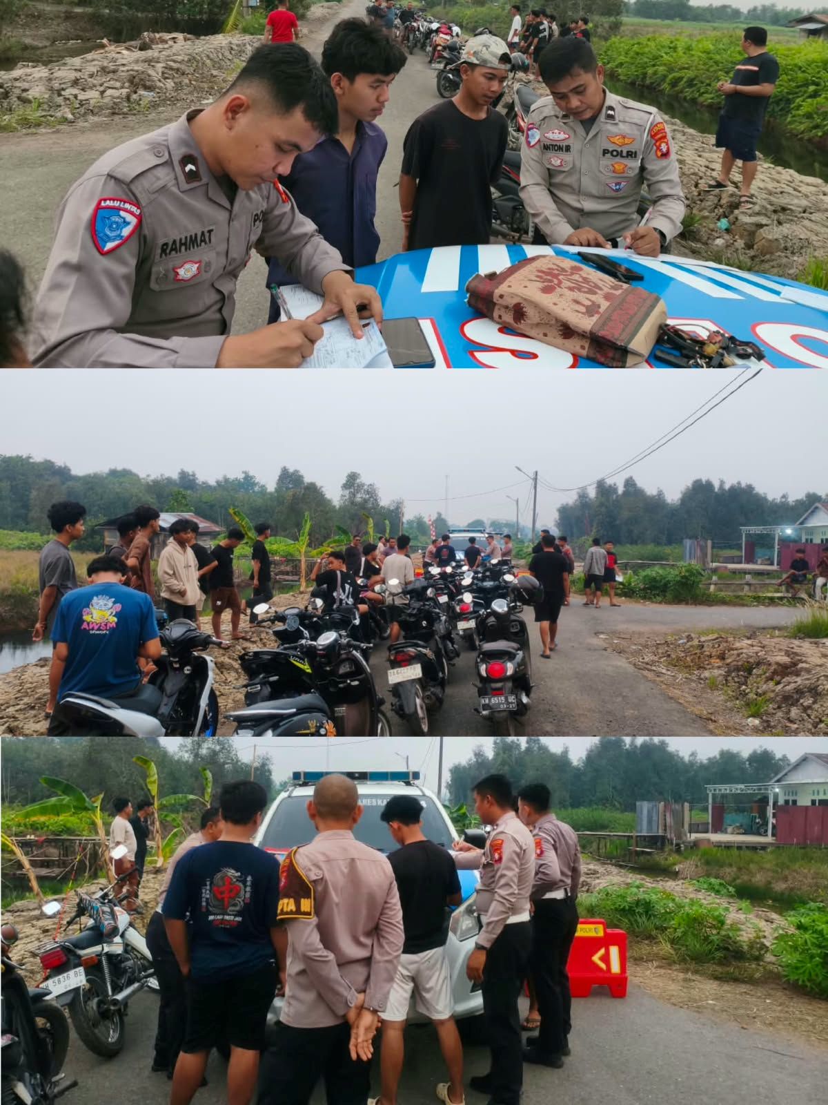 Balap Liar dan Knalpot Brong Jadi Sasaran, 23 Pengendara Ditilang Polisi