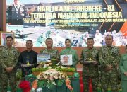 Kasdam XXII/TB Pimpin Syukuran HUT ke-81 TNI Kasdam XXII/TB Pimpin Syukuran HUT ke-81 TNI