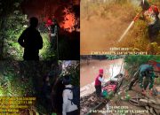 Mantangai Paling Tinggi Titik Panas, Tim Gabungan Terus Padamkan Api di 12 Titik Kebakaran Mantangai Paling Tinggi Titik Panas, Tim Gabungan Terus Padamkan Api di 12 Titik Kebakaran