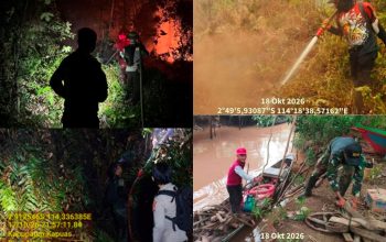 Mantangai Paling Tinggi Titik Panas, Tim Gabungan Terus Padamkan Api di 12 Titik Kebakaran Mantangai Paling Tinggi Titik Panas, Tim Gabungan Terus Padamkan Api di 12 Titik Kebakaran