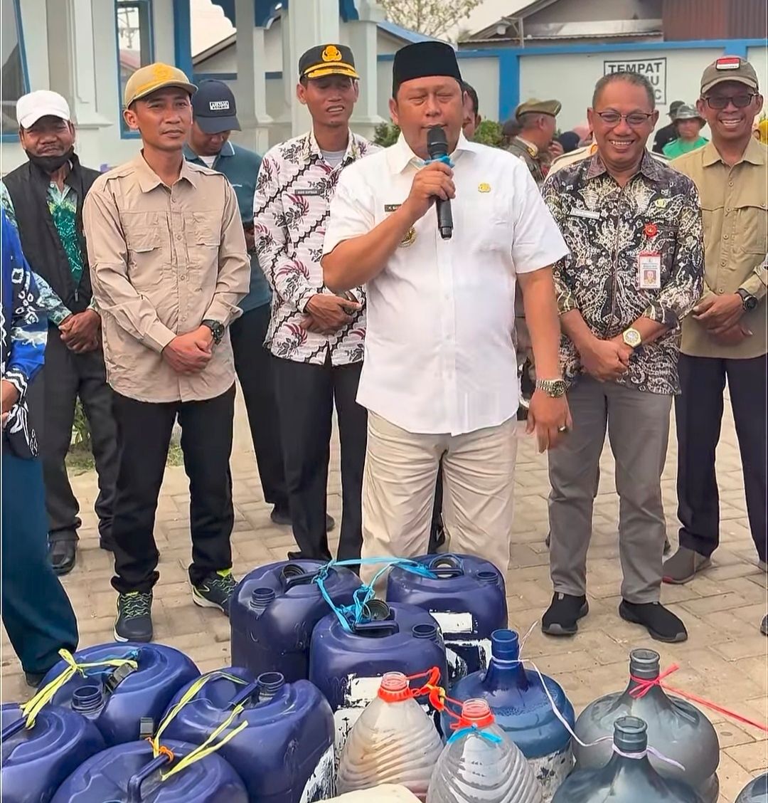 Kemarau Panjang, Pemkab Batola Pastikan Bantuan Air Bersih Terus Mengalir