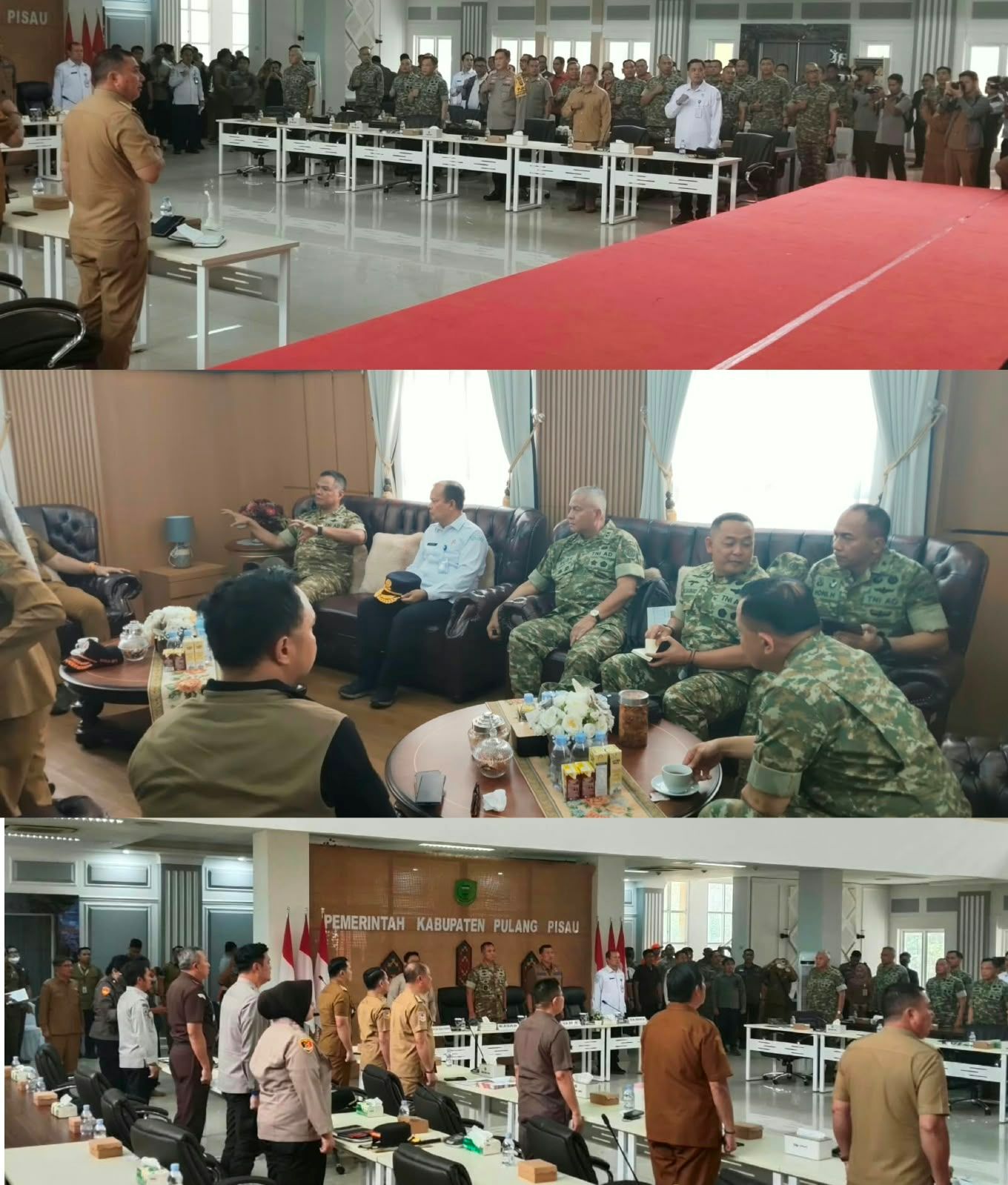 Rakor Penanganan Karhutla Kalteng 2026: Sinergi Lintas Instansi Diperkuat, KSAD: Ini Masalah Bersama yang Diselesaikan Bersama
