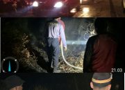 Pergantian Regu Malam, Posko Karhutla Kapuas Turunkan 4 Tim Padam Api di 4 Titik Pergantian Regu Malam, Posko Karhutla Kapuas Turunkan 4 Tim Padam Api di 4 Titik